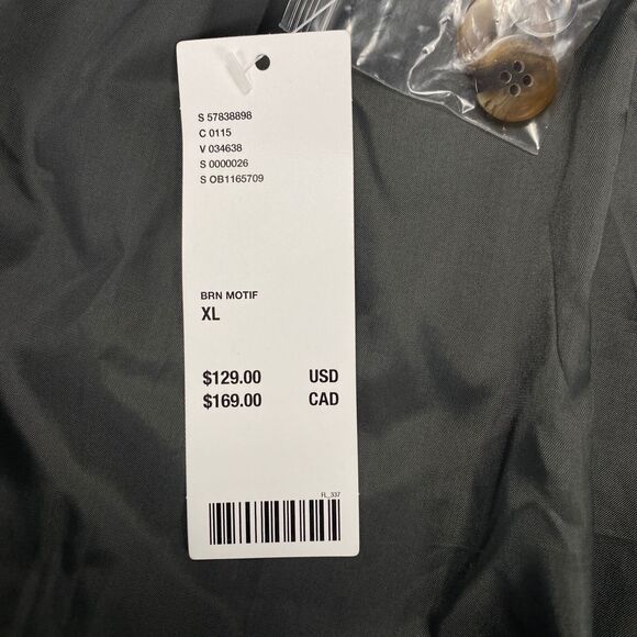 Urban Outfitters Brown Plaid Blazer Womens Size X-Large MSRP: $129 - Picture 3 of 16